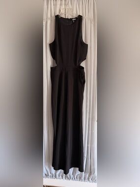 Express Black Cutout Jumpsuit Size Small